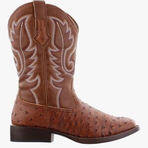 Roper Tan Leather Boots